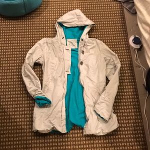 Prana size s blue and grey coat